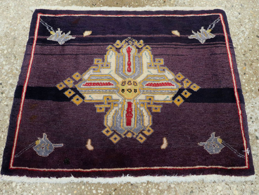 Vintage Persian Kashan Rug (Pair: 2 of 2), No.23950 - Gss