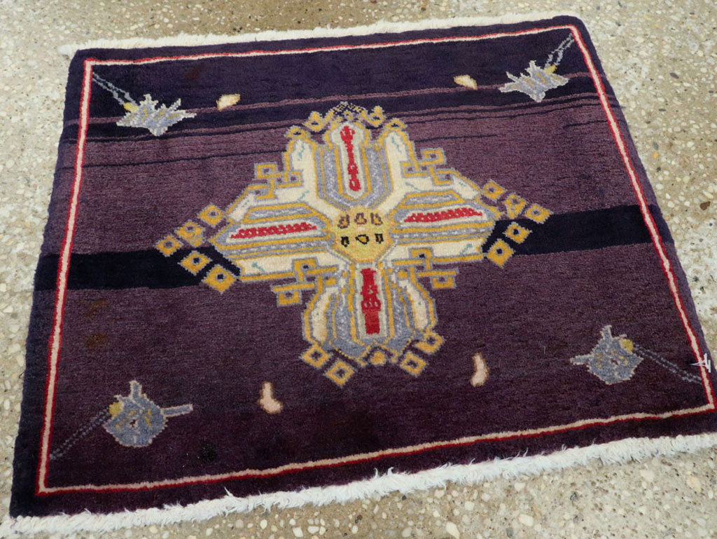 Vintage Persian Kashan Rug (Pair: 2 of 2), No.23950 - Gss