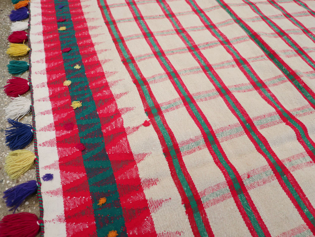 Vintage Persian Flatweave Kilim, No.23957 - Gss