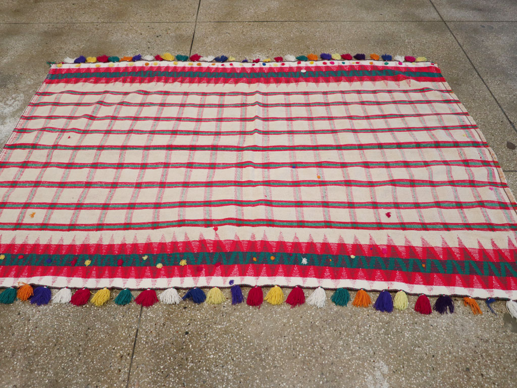 Vintage Persian Flatweave Kilim, No.23957 - Gss