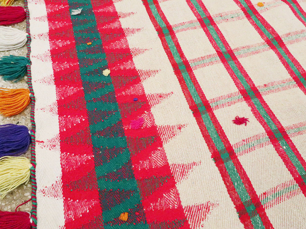 Vintage Persian Flatweave Kilim, No.23957 - Gss