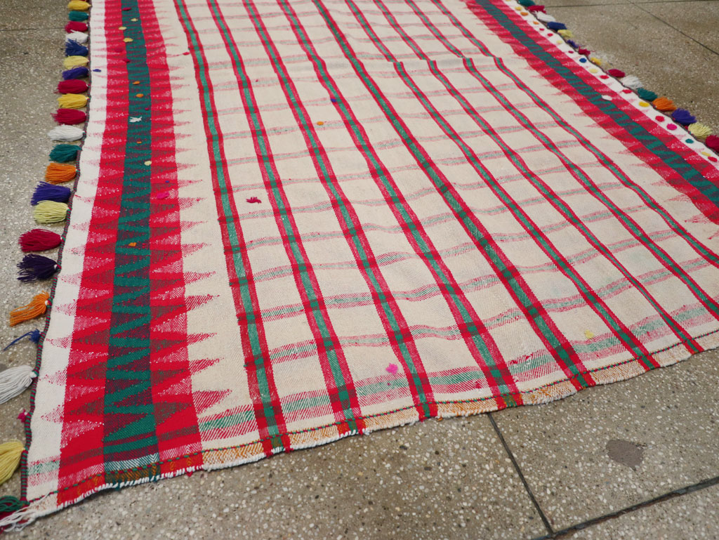 Vintage Persian Flatweave Kilim, No.23957 - Gss