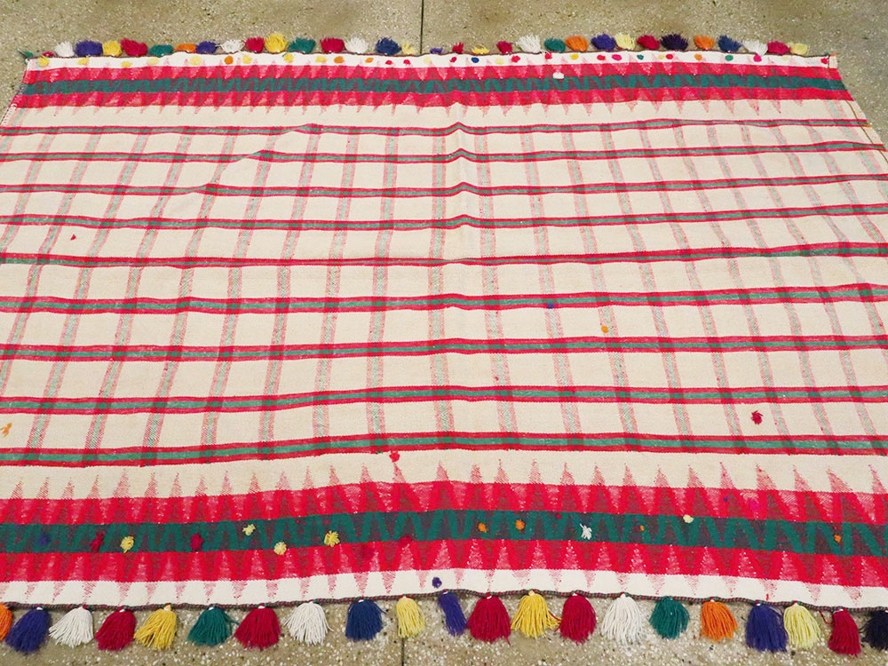 Vintage Persian Flatweave Kilim, No.23957 - Gss