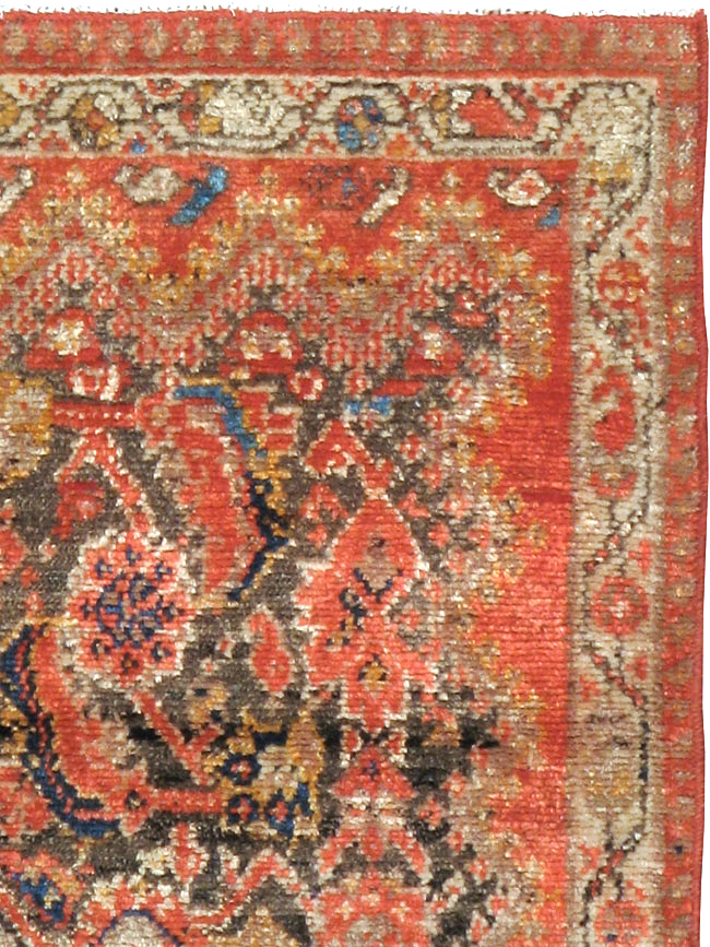 Antique Persian Malayer Square Rug (Pair: 1 of 2), No.23959 - Gss