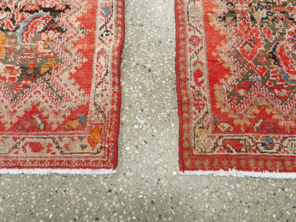 Antique Persian Malayer Square Rug (Pair: 1 of 2), No.23959 - Gss