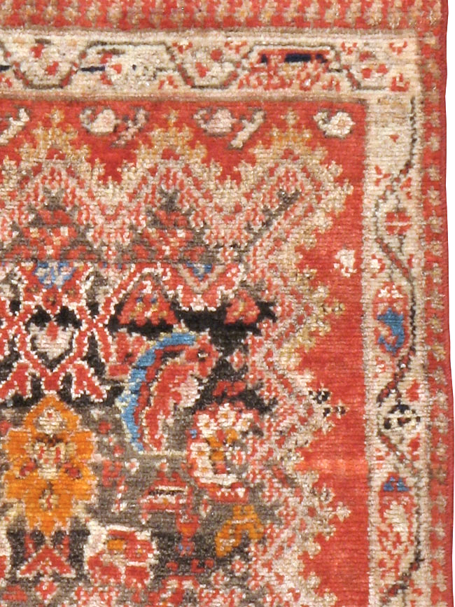 Antique Persian Malayer Square Rug (Pair: 2 of 2), No.23960 - Gss