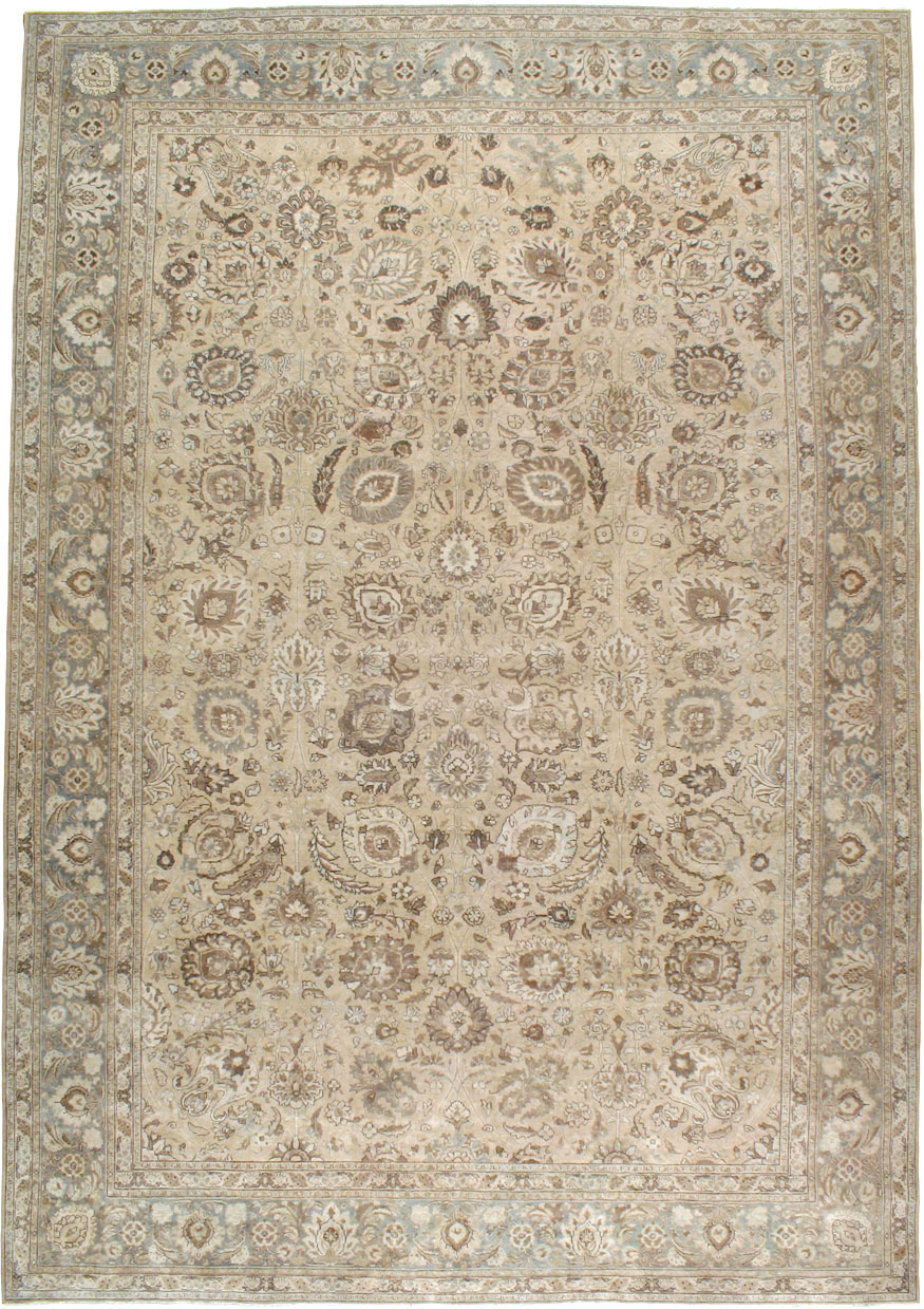 Antique Persian Tabriz Carpet, No.23968 - Gss
