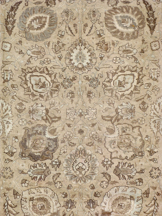Antique Persian Tabriz Carpet, No.23968 - Gss