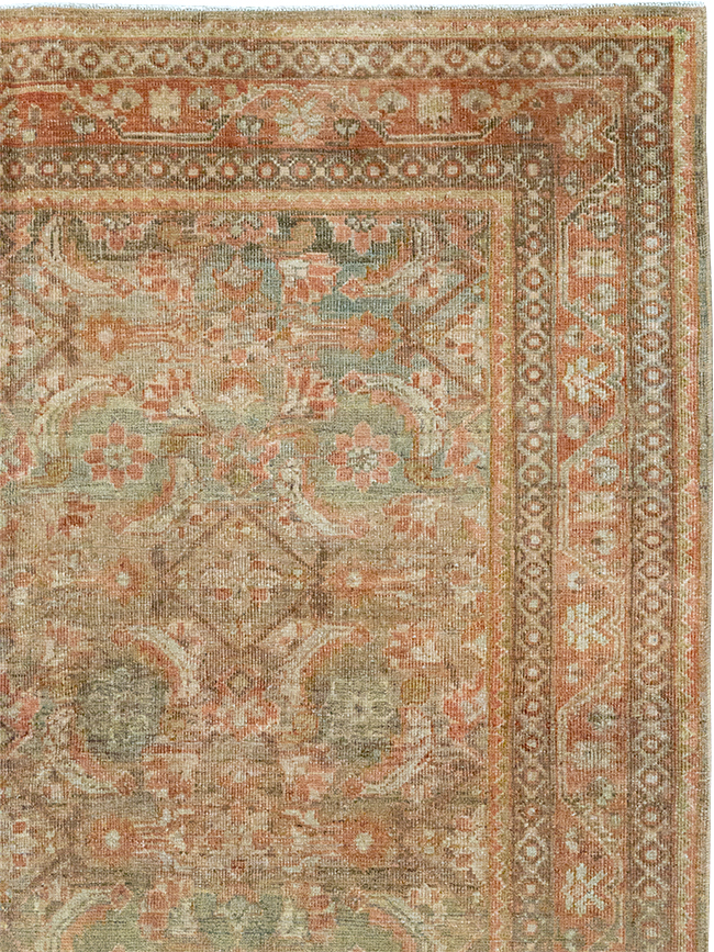 Antique Persian Mahal Gallery Carpet, No.23969 - Gss