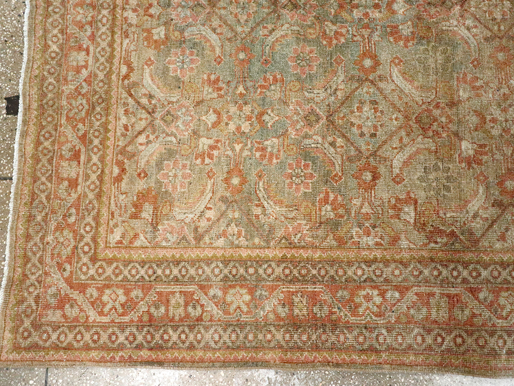 Antique Persian Mahal Gallery Carpet, No.23969 - Gss