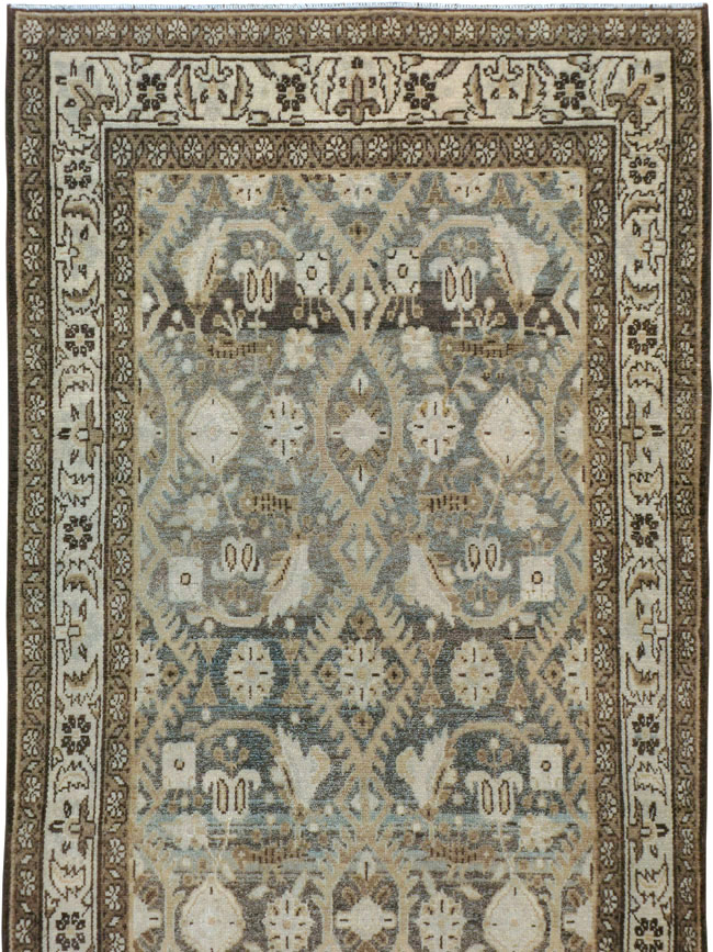 Vintage Persian Malayer Runner, No.23971 - Gss