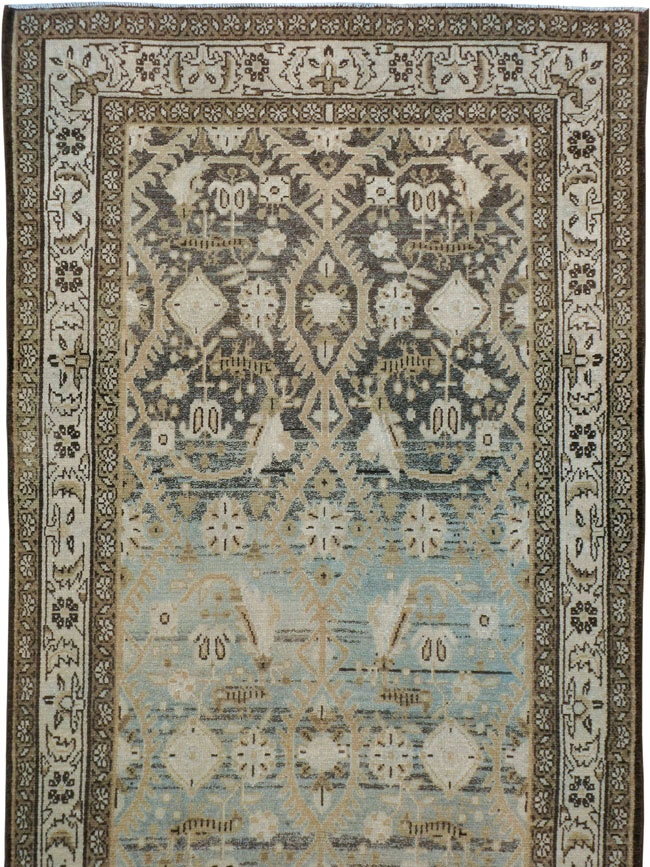 Vintage Persian Malayer Runner, No.23971 - Gss