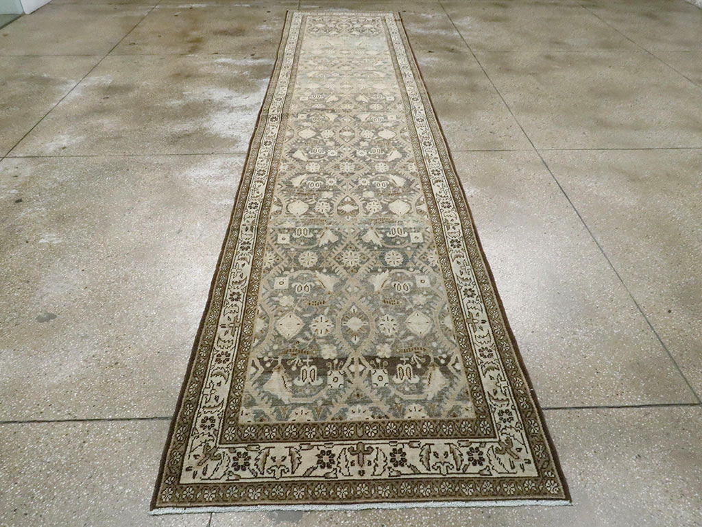 Vintage Persian Malayer Runner, No.23971 - Gss
