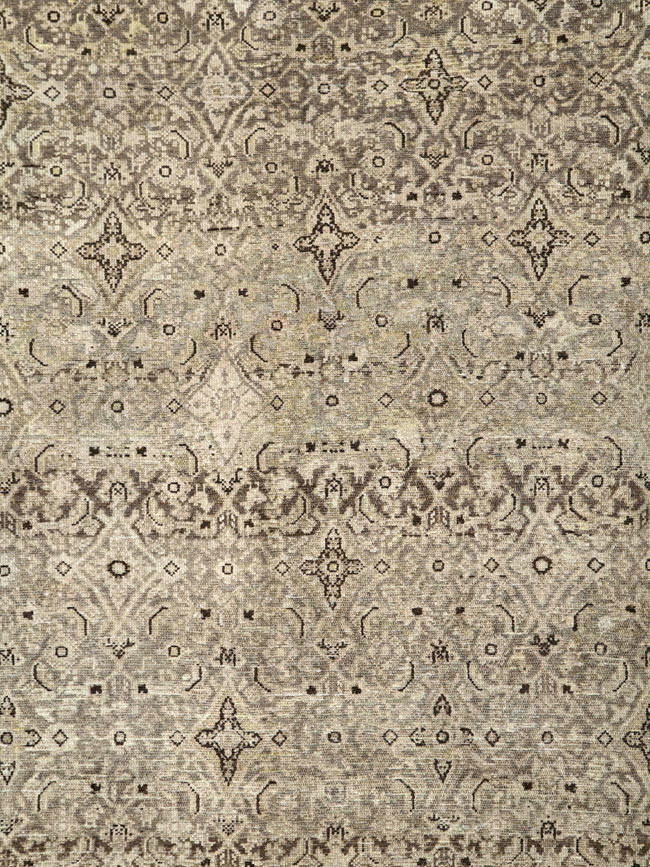 Antique Persian Malayer Gallery Carpet, No.24000 - Gss