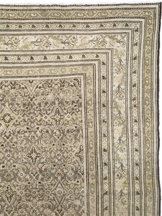 Antique Persian Malayer Gallery Carpet, No.24000 - Gss