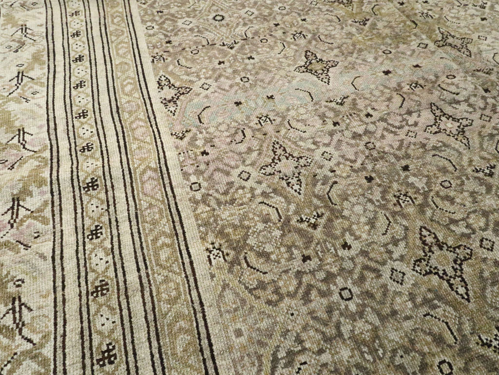 Antique Persian Malayer Gallery Carpet, No.24000 - Gss