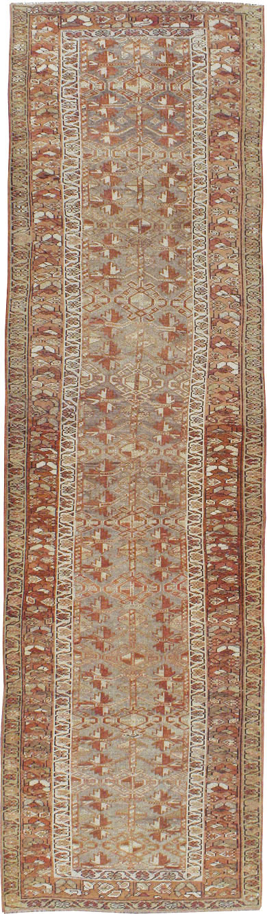 Antique Persian Kurdish Runner, No.24001 - Gss