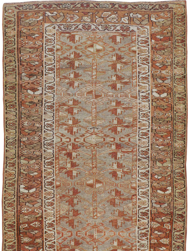Antique Persian Kurdish Runner, No.24001 - Gss