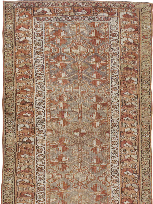 Antique Persian Kurdish Runner, No.24001 - Gss