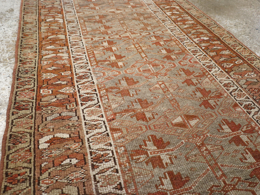 Antique Persian Kurdish Runner, No.24001 - Gss