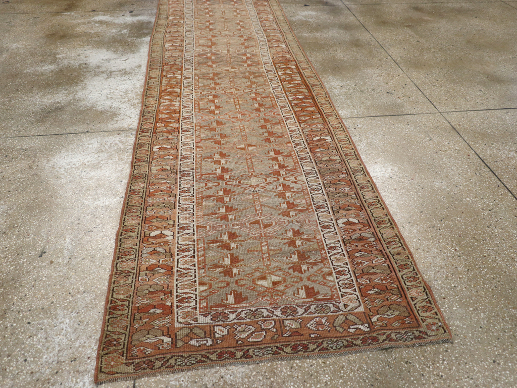 Antique Persian Kurdish Runner, No.24001 - Gss