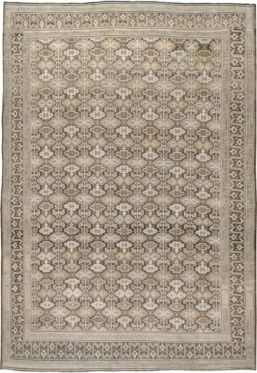 Vintage Persian Mashad Carpet, No.24004 - Gss