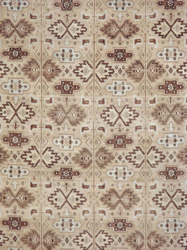 Vintage Persian Mashad Carpet, No.24005 - Gss