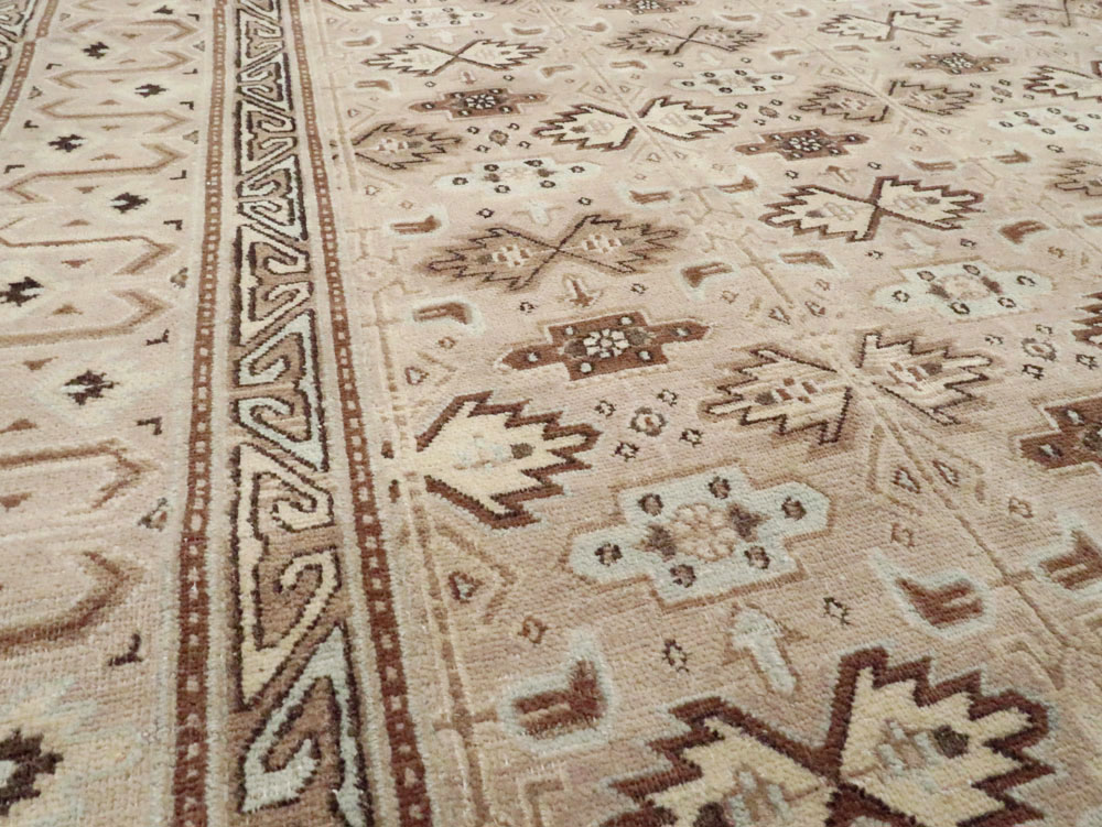 Vintage Persian Mashad Carpet, No.24005 - Gss