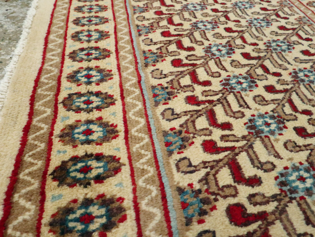 Vintage Persian Mashad Runner (Pair: 1 of 2), No.24006 - Gss
