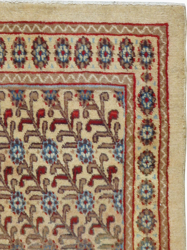 Vintage Persian Mashad Runner (Pair: 2 of 2), No.24007 - Gss