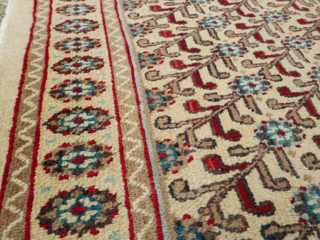 Vintage Persian Mashad Runner (Pair: 2 of 2), No.24007 - Gss