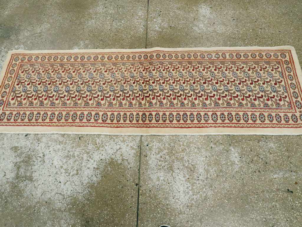 Vintage Persian Mashad Runner (Pair: 2 of 2), No.24007 - Gss