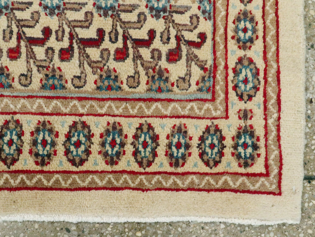 Vintage Persian Mashad Runner (Pair: 2 of 2), No.24007 - Gss