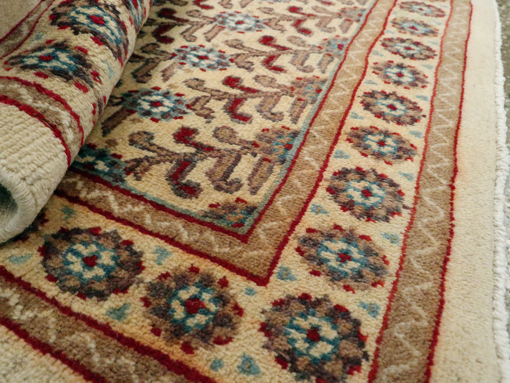 Vintage Persian Mashad Runner (Pair: 2 of 2), No.24007 - Gss