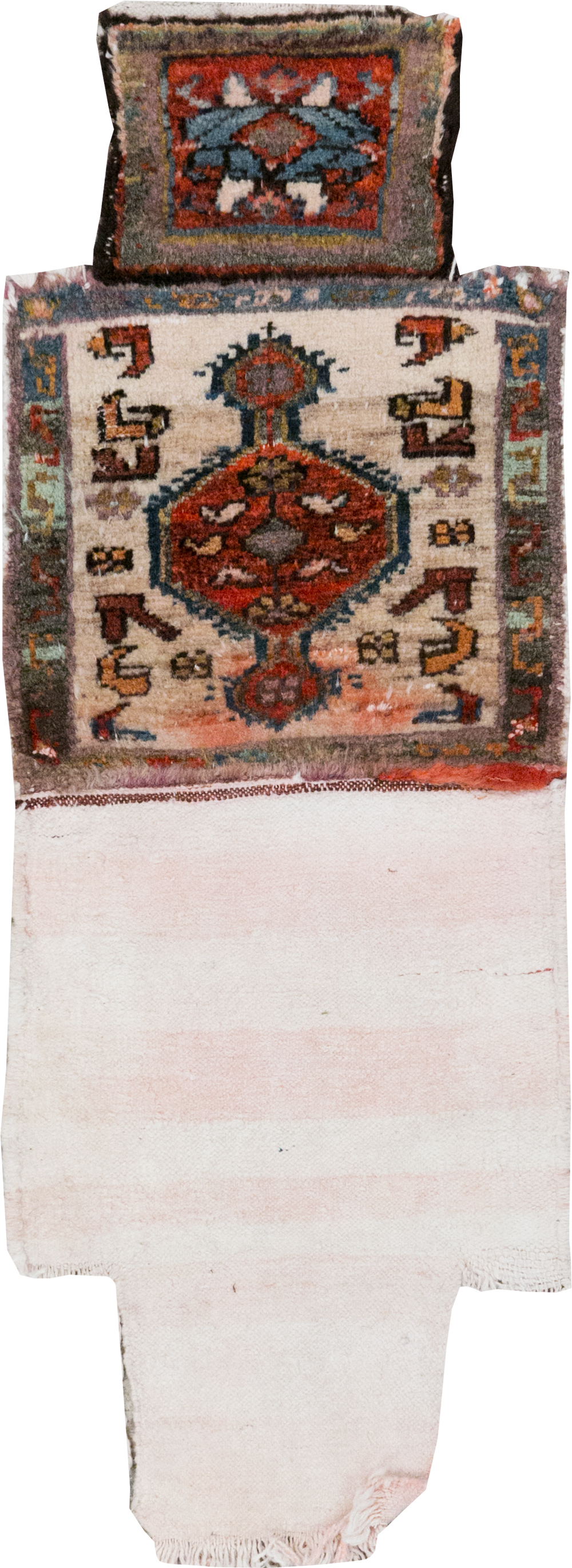 Vintage Persian Kurdish Salt Bag (Namakdan), No.24013 - Gss