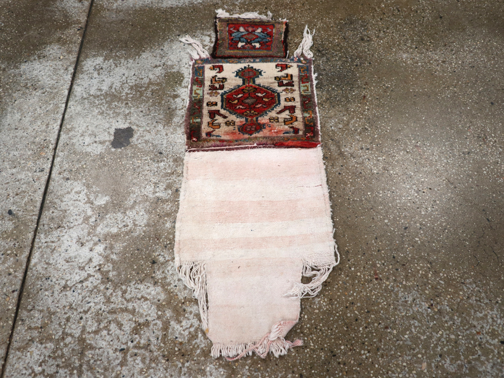 Vintage Persian Kurdish Salt Bag (Namakdan), No.24013 - Gss