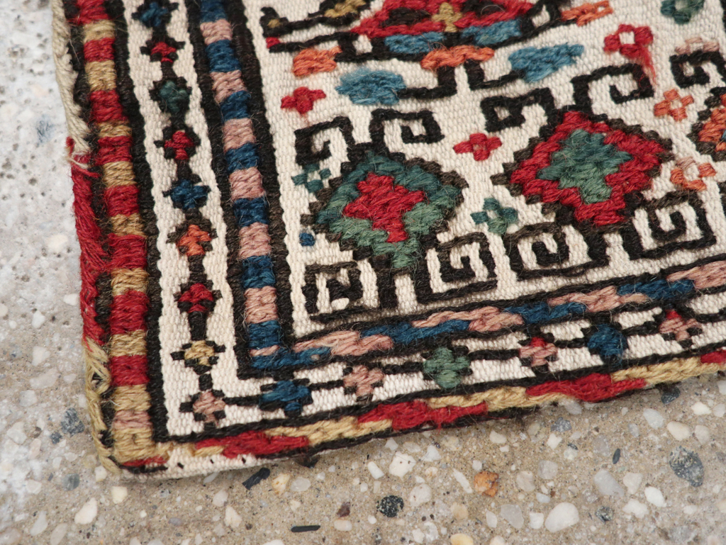 Vintage Persian Kilim Saddlebag (Khorjin), No.24014 - Gss