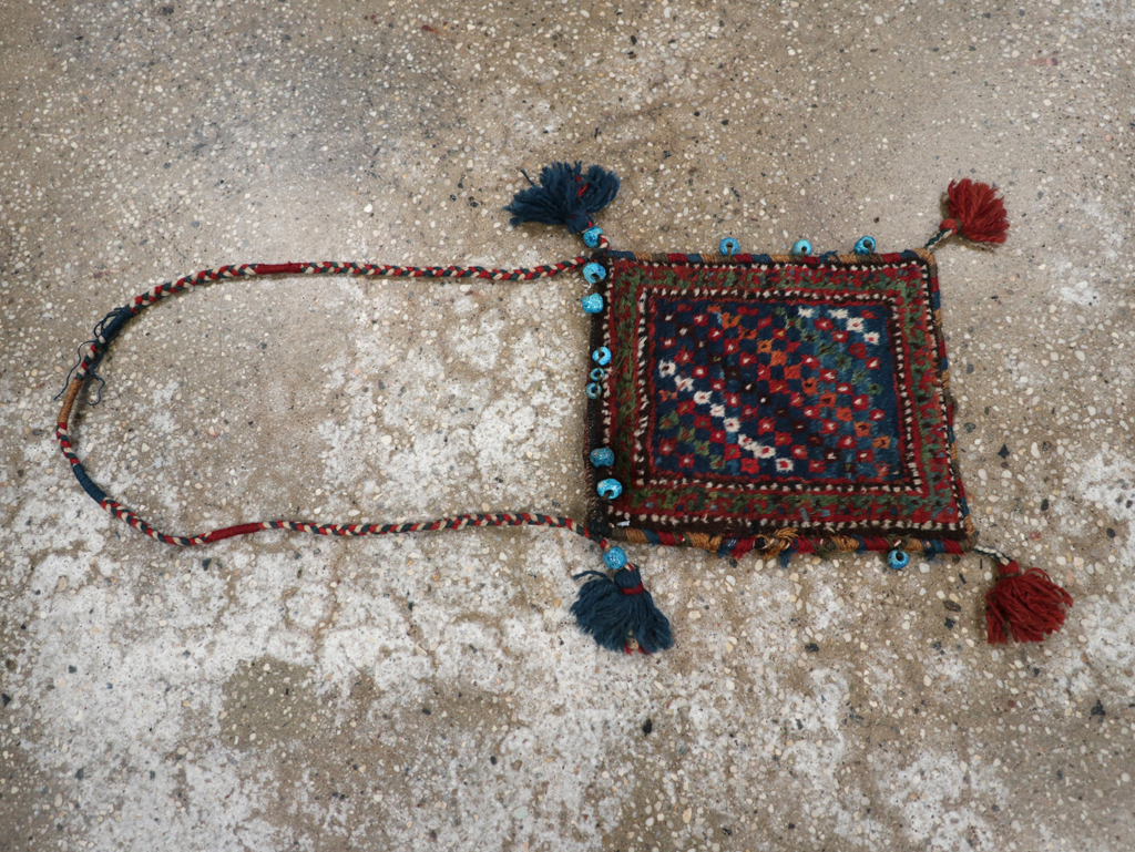 Vintage Persian Shiraz Bag, No.24015 - Gss