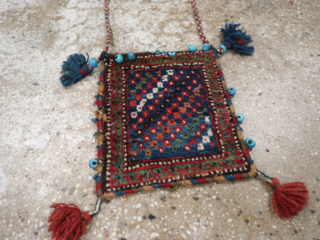 Vintage Persian Shiraz Bag, No.24015 - Gss