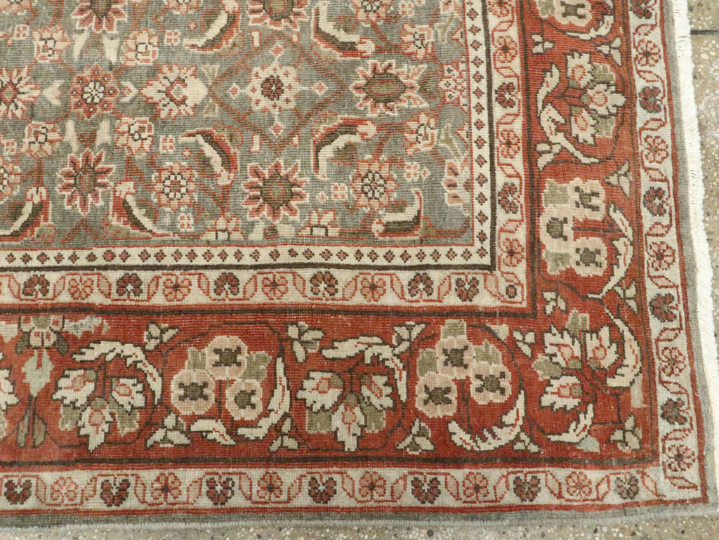 Antique Persian Mahal Gallery Carpet, No.24019 - Gss