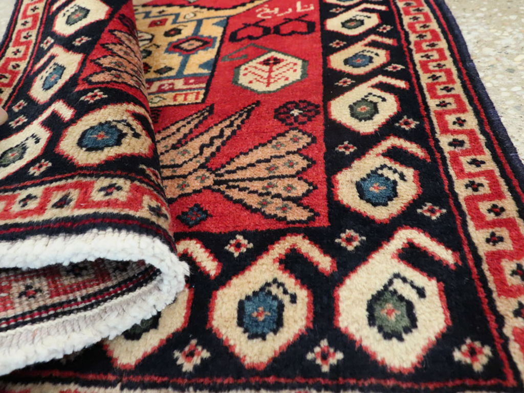 Vintage Persian Tabriz Pictorial Rug (Pair: 2 of 2), No.24029 - Gss