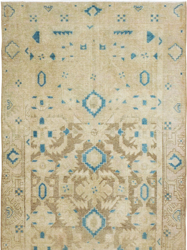 Vintage Persian Malayer Runner, No.24039 - Gss