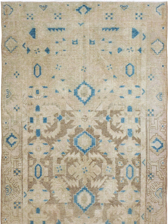 Vintage Persian Malayer Runner, No.24039 - Gss