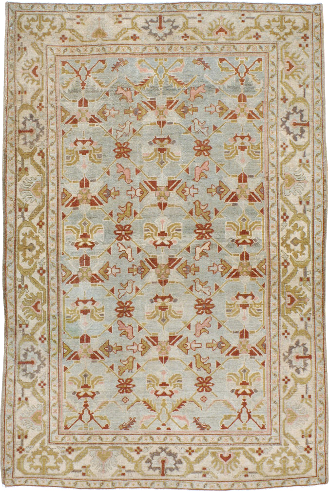 Vintage Persian Malayer Rug, No.24041 - Gss