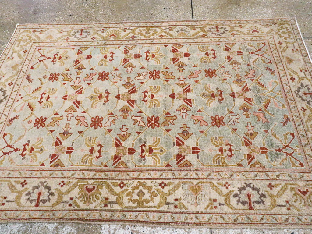 Vintage Persian Malayer Rug, No.24041 - Gss