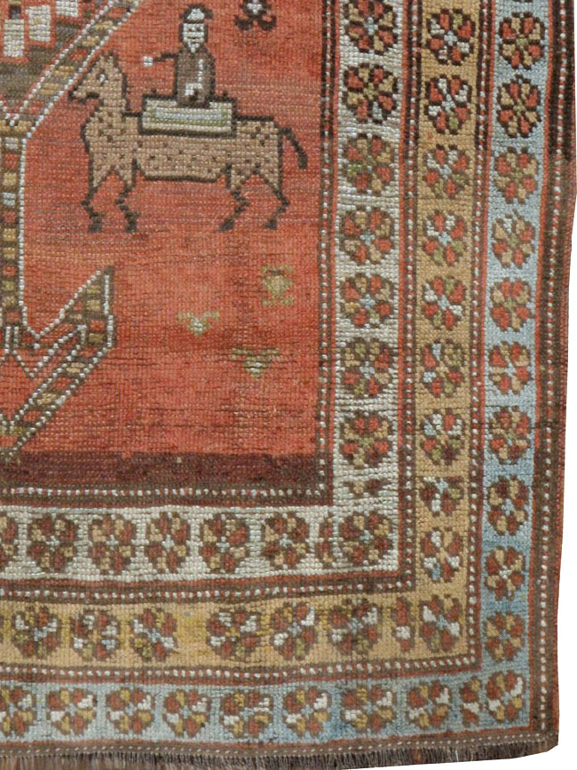 Antique Persian Malayer Rug, No.24046 - Gss