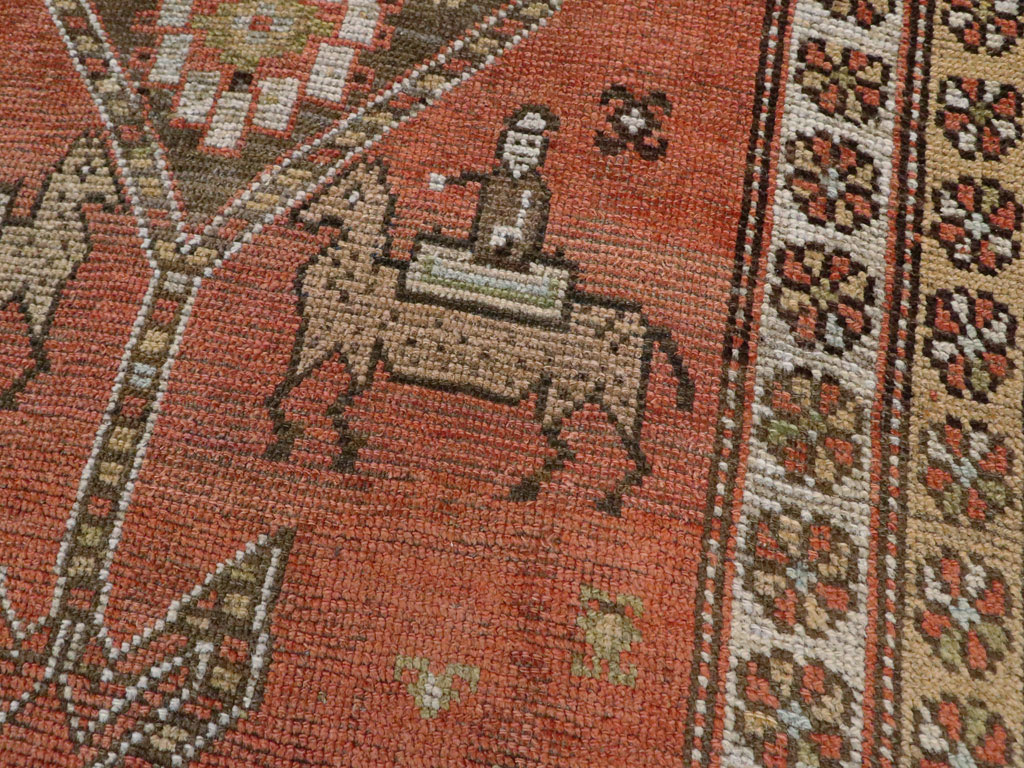 Antique Persian Malayer Rug, No.24046 - Gss