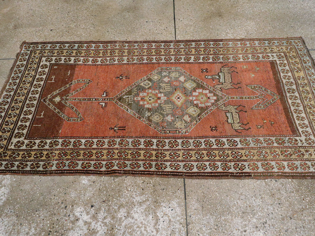 Antique Persian Malayer Rug, No.24046 - Gss