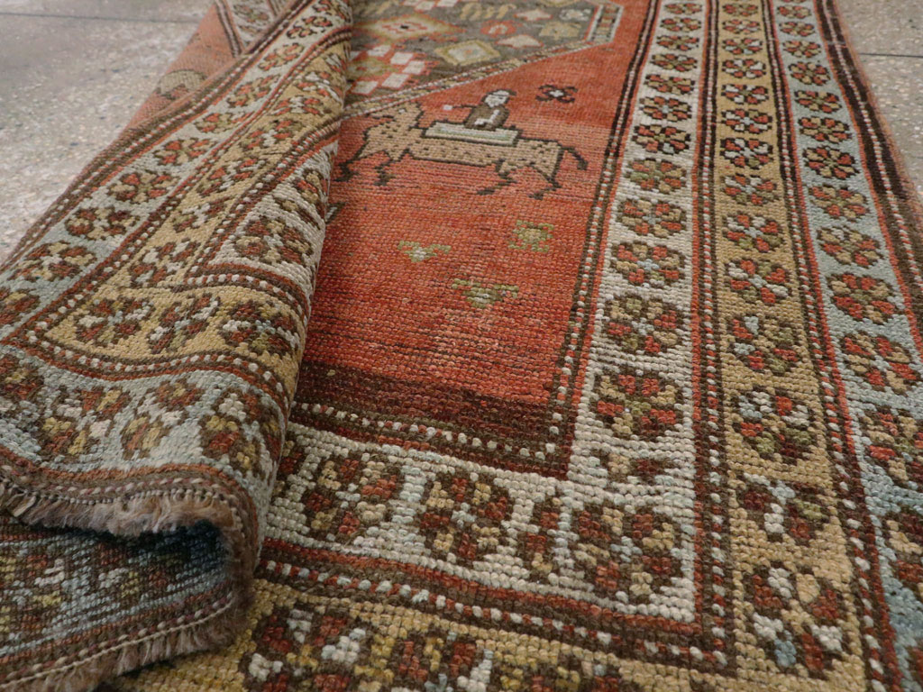 Antique Persian Malayer Rug, No.24046 - Gss