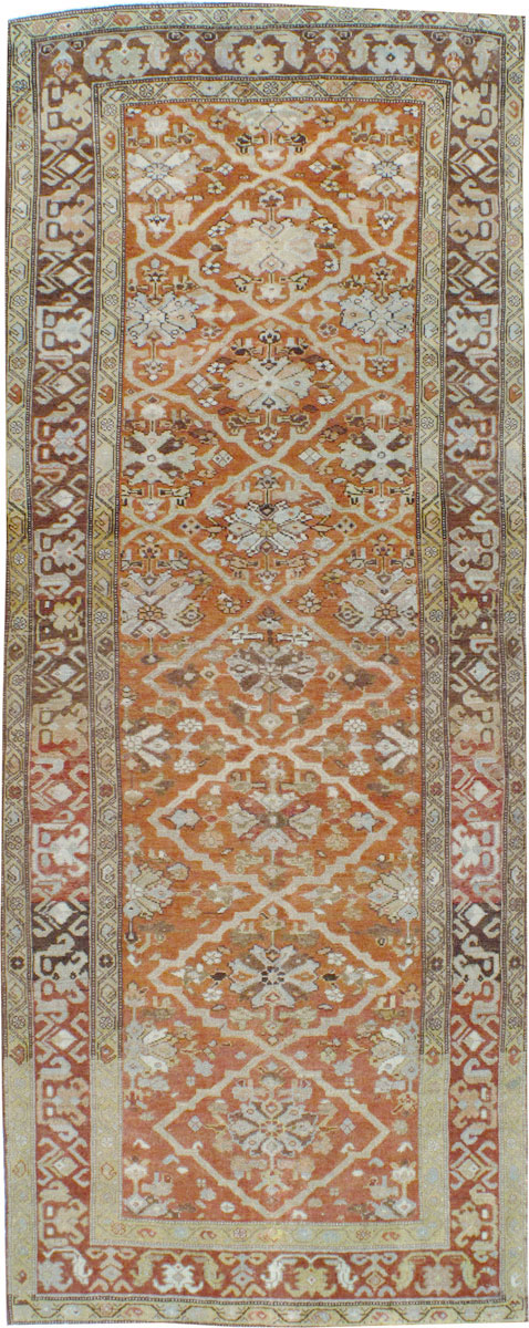 Antique Persian Malayer Runner, No.24055 - Gss